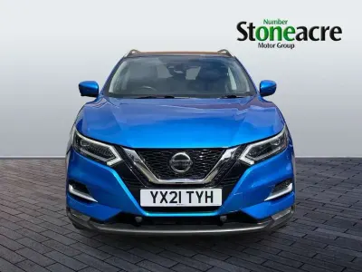 Begagnad Nissan Qashqai N-Motion 140 HK (102 kW) 2021 Blå SUV