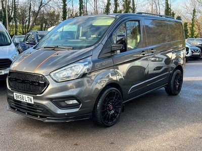 Grey Used 2018 Ford Transit Custom Limited Van | £15,799 (Expensive)