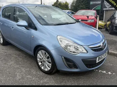 Used Vauxhall Corsa 101 HP (74 kW) 2013 Blue Hatchback