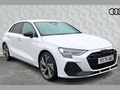 Used Audi A3 Black Edition 147 HP (108 kW) 2025 White Hatchback