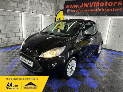 Used Ford Ka Zetec 2015 Black Hatchback