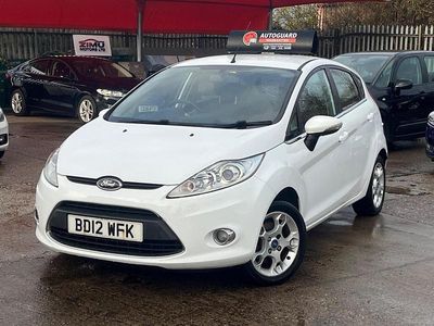 White Used 2012 Ford Fiesta Zetec Hatchback | £3,395 (Fair price)