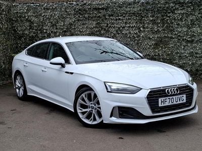 Used Audi A5 Sport 163 HP (119 kW) 2020 White Coupe