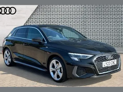 Used Audi A3 Comfort 110 HP (80 kW) 2023 Black Sedan