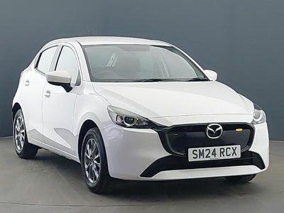 White Used 2024 Mazda 2 Center-Line Hatchback | £14,698 (Fair price)