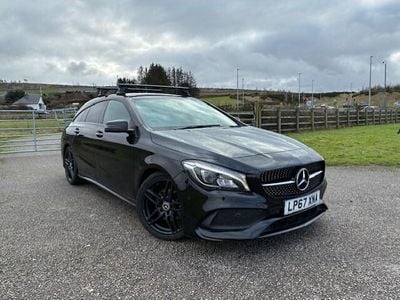 Used Mercedes CLA200 AMG line 2018 Black Estate