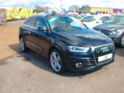Used Audi Q3 S-line plus 177 HP (130 kW) 2014 Blue SUV
