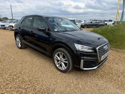 Begagnad Audi Q2 S-Line 150 HK (110 kW) 2018 Svart SUV