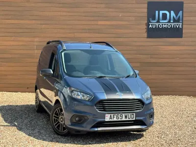 Used Ford Transit Sport 100 HP (73 kW) 2019 Blue Van