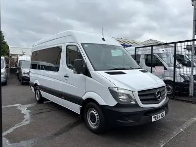 Used Mercedes Sprinter 138 HP (101 kW) 2018 White Van