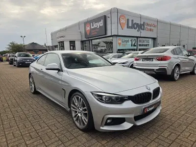 Used BMW 420 Coupé M Sport 190 HP (139 kW) 2018 Silver Coupe