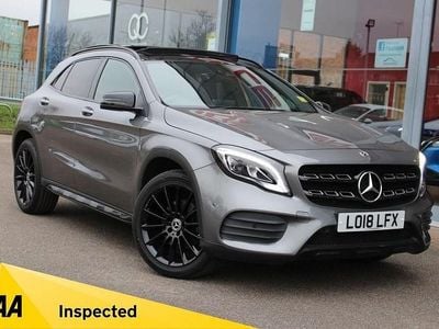 Grey Used 2018 Mercedes GLA250 AMG line SUV | £15,995 (Fair price)