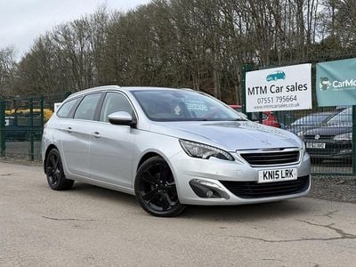Used Peugeot 308 SW Allure 150 HP (110 kW) 2015 Silver Estate