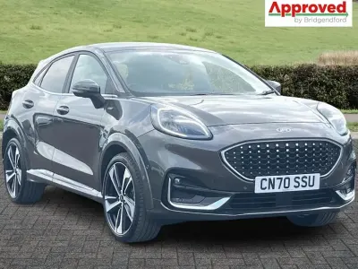 Gebraucht Ford Puma ST-Line X 125 PS (91 kW) 2020 Grau SUV
