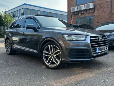 Used Audi Q7 S-Line 286 HP (210 kW) 2019 Grey SUV