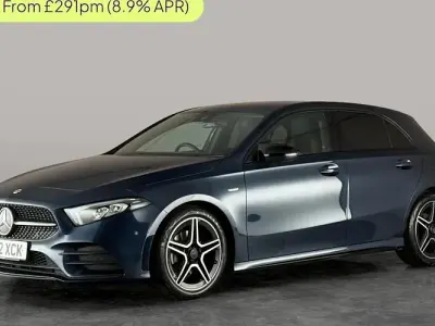 Used Mercedes A180 Executive 136 HP (100 kW) 2022 Blue Hatchback
