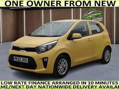 Used Kia Picanto 66 HP (48 kW) 2022 Yellow Hatchback