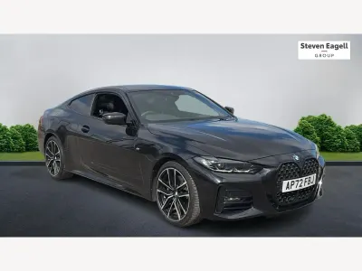Begagnad BMW 420 M Sport 2023 Svart Sportkupé