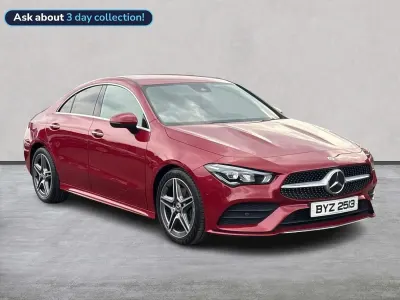 Usado Mercedes CLA220 AMG Line Premium 2022 Vermelho Sedan