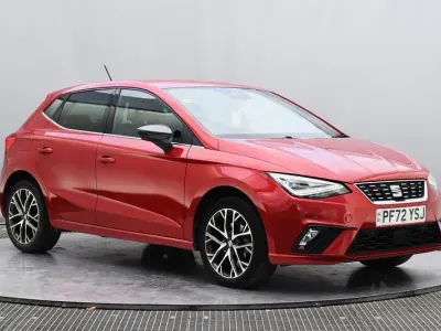 Used Seat Ibiza XCELLENCE Lux 110 HP (80 kW) 2023 Red Hatchback