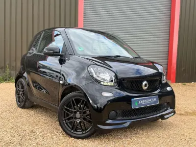 Used Smart ForTwo Coupé Brabus 90 HP (66 kW) 2017 Black Coupe