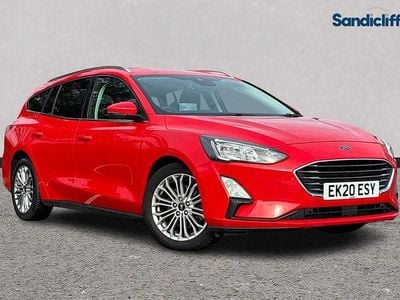 Used Ford Focus 2020 Race red (standard paint) Estate