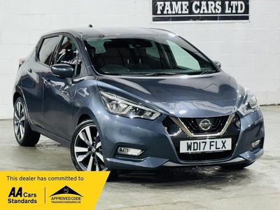 Used Nissan Micra Tekna 90 HP (66 kW) 2017 Grey Hatchback