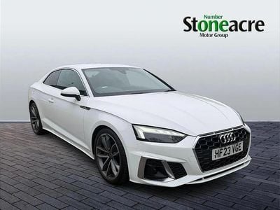 Used Audi A5 S-Line 245 HP (180 kW) 2023 White Coupe