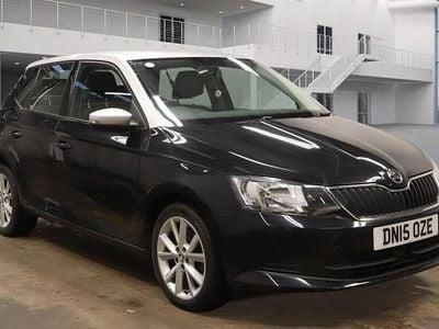 Used Skoda Fabia SE 110 HP (80 kW) 2015 Black Hatchback