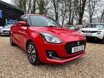 Used Suzuki Swift SZ5 2017 Red Hatchback