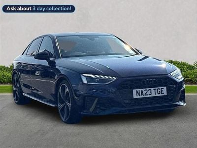 Used Audi A4 Black Edition 147 HP (108 kW) 2023 Blue Sedan