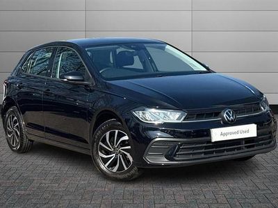 Used VW Polo Life 95 HP (69 kW) 2023 Black Hatchback