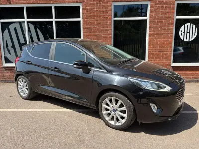 Used Ford Fiesta Titanium 95 HP (69 kW) 2020 Black Hatchback