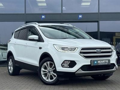 White Used 2017 Ford Kuga Titanium SUV | £8,990 (Fair price)