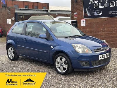 Used Ford Fiesta Zetec 2008 Blue Hatchback