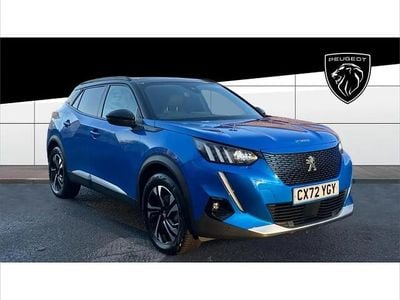 Used Peugeot e-2008 GTi 100 kW (136 HP) 2022 Blue SUV