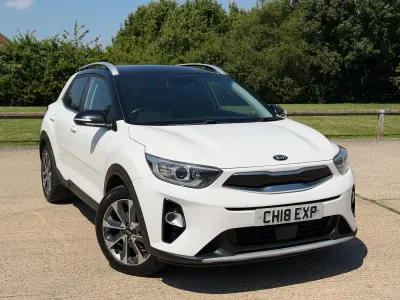 Used Kia Stonic First Edition 118 HP (86 kW) 2018 White SUV