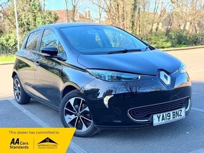 Used Renault Zoe Dynamique 2019 Black Hatchback