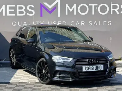 Used Audi A3 Black Edition 150 HP (110 kW) 2018 Sedan