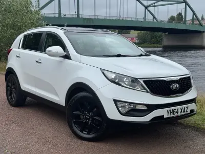 Used Kia Sportage 115 HP (84 kW) 2014 White SUV
