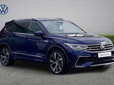 Used VW Tiguan Allspace R-line 150 HP (110 kW) 2025 Blue SUV