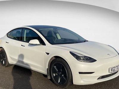 Used Tesla Model 3 Standard Range 208 kW (283 HP) 2021 White Sedan