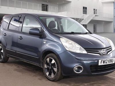 Used Nissan Note N-TEC 90 HP (66 kW) 2012 Blue Hatchback