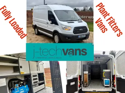 Used Ford Transit 130 HP (95 kW) 2019 White Van