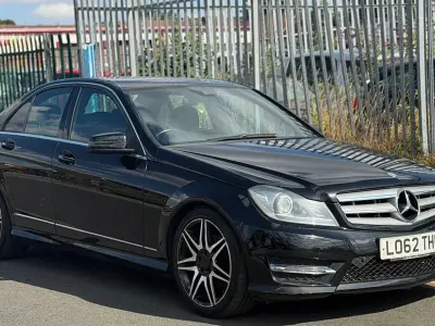 Used Mercedes C180 AMG 153 HP (112 kW) 2013 Black Sedan