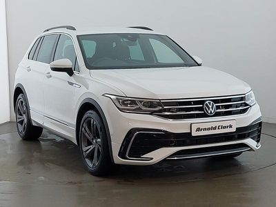 White Used 2023 VW Tiguan R-line Edition SUV | £28,498 (A bit pricey)