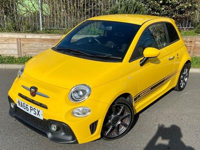 Used Abarth 595 145 HP (106 kW) 2016 Yellow Hatchback