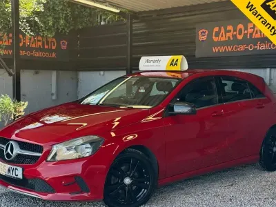 Used Mercedes A180 2016 Red Hatchback