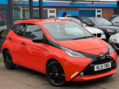 Used Toyota Aygo X-cite 68 HP (50 kW) 2015 Orange Hatchback