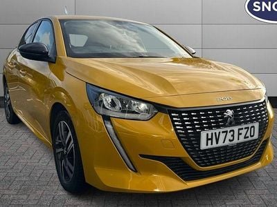 Yellow Used 2023 Peugeot 208 Allure+ Hatchback | £15,419 (Good price)
